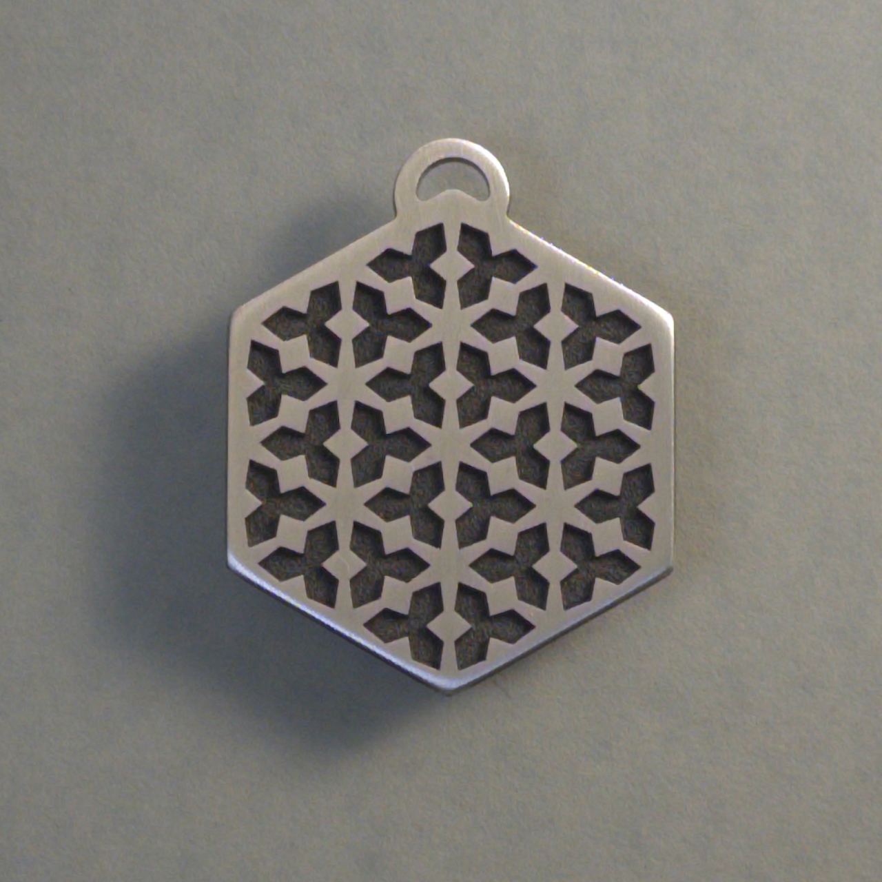 Cartoon Snowflake Pendant