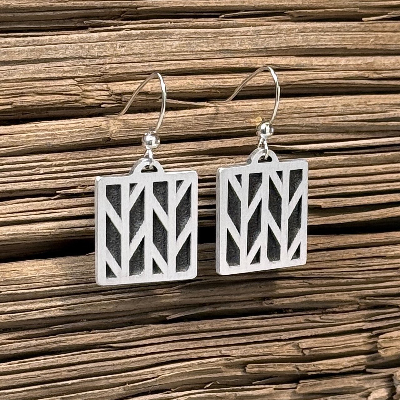 Braided Rug Earrings