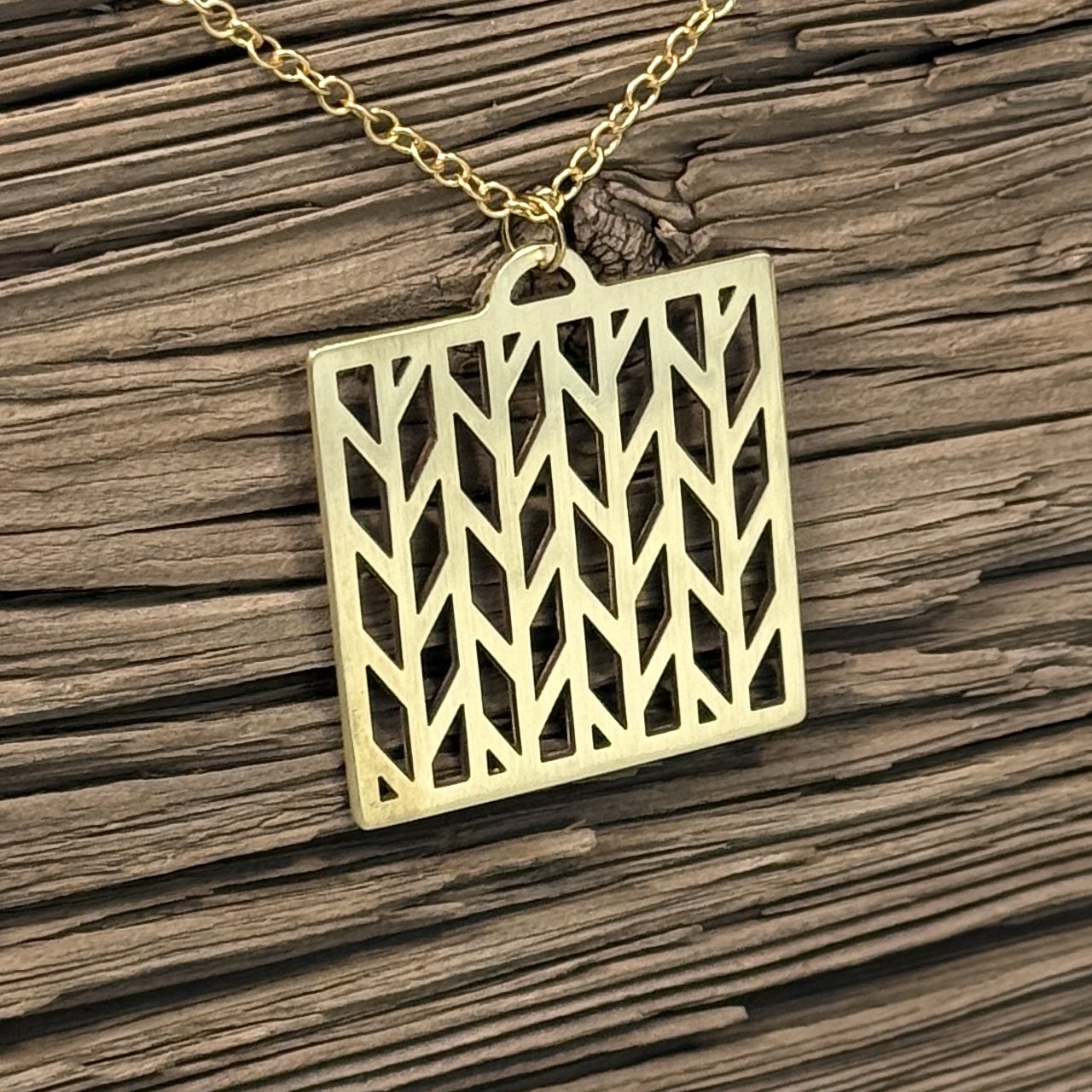 Braided Rug Pendant