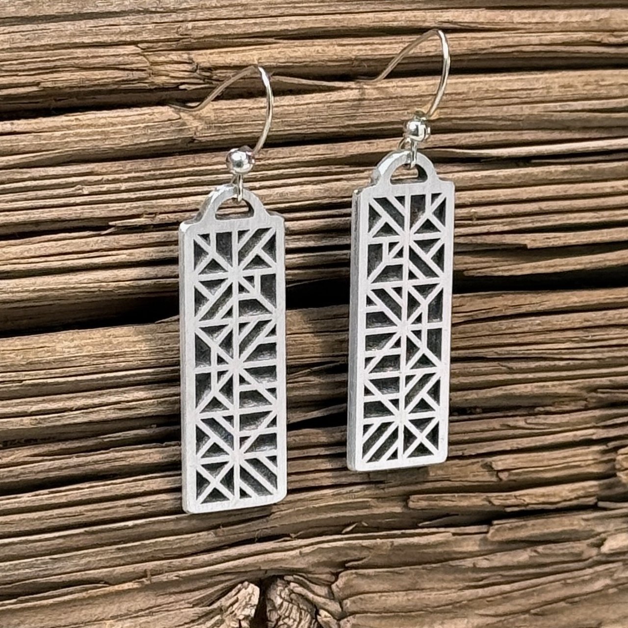 Semaphore Long Earrings