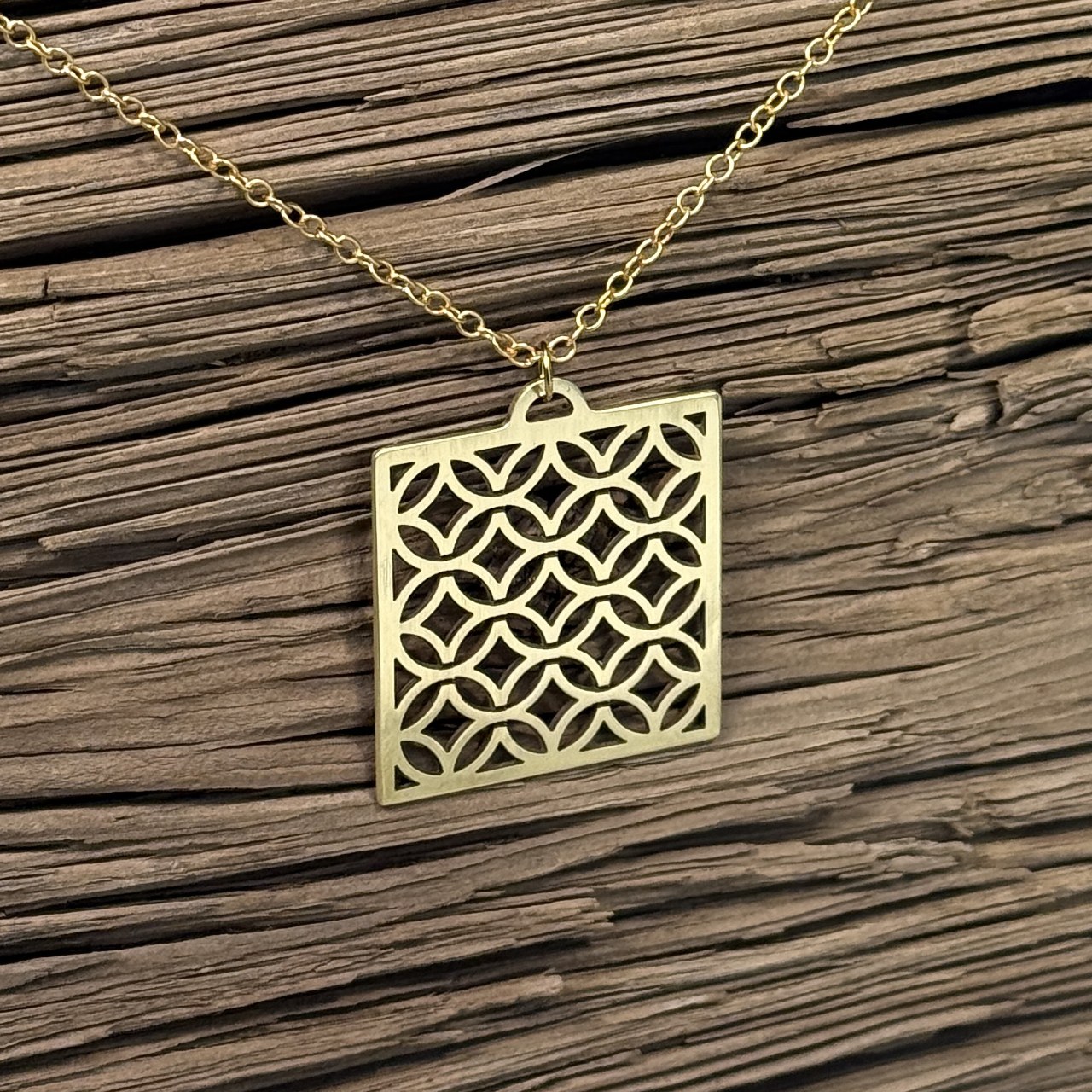 Shippo Woven Pendant